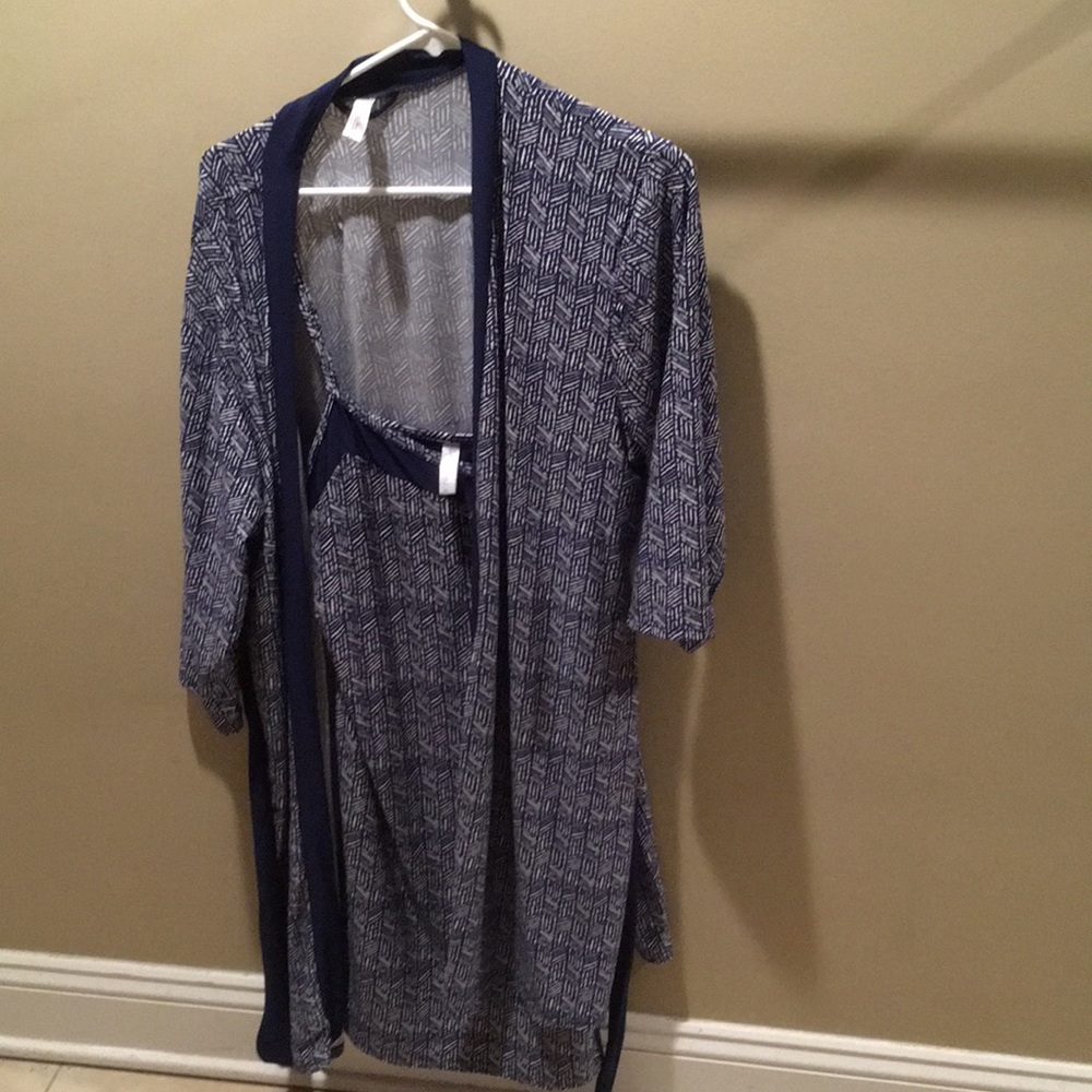 Robe and Nightgown
